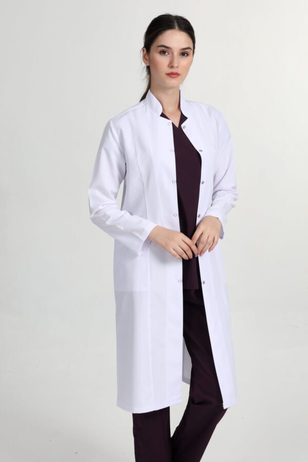 Önlük Tesettür 105 cm Doktor Heşire Öğretmen Önlüğü