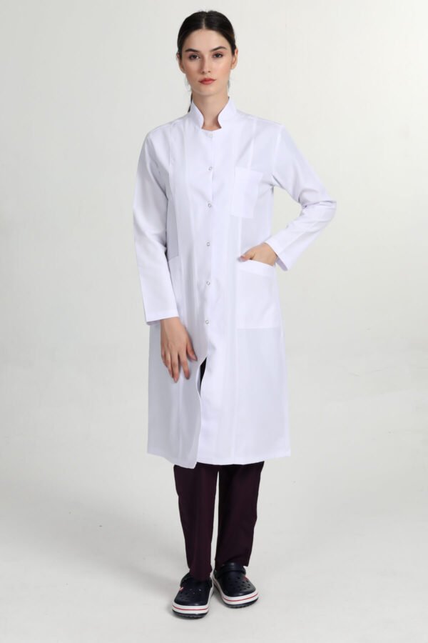 Önlük Tesettür 105 cm Doktor Heşire Öğretmen Önlüğü - Görsel 3